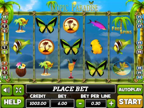 Tropic Paradise Slot Grátis